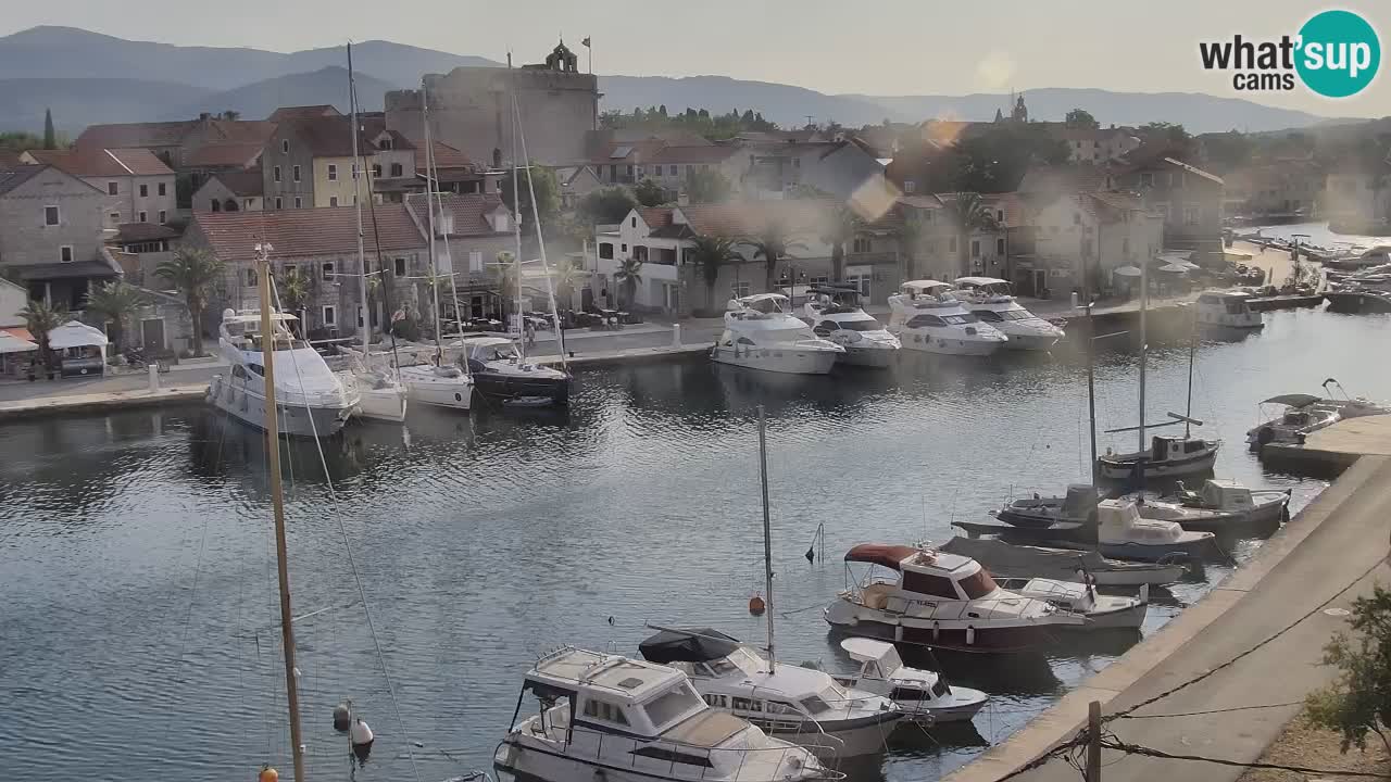 Livecam Vrboska marina | Hvar island | Dalmatia