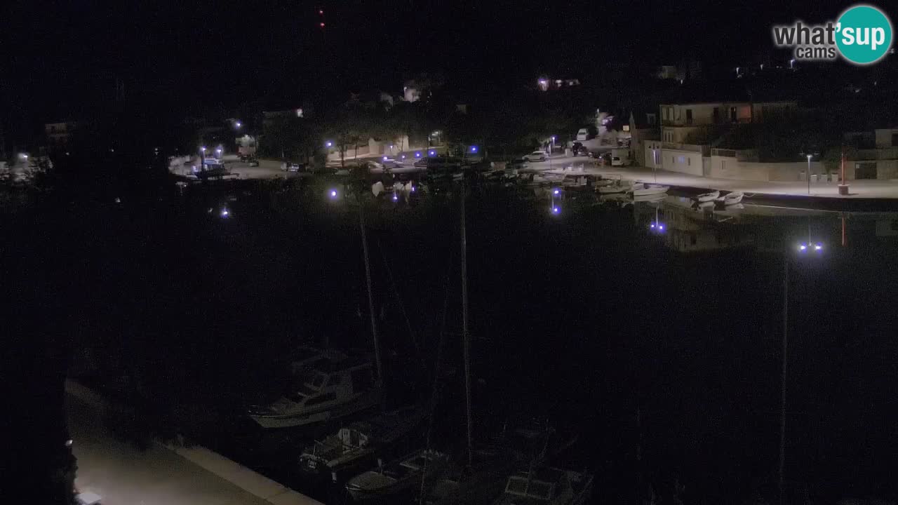 Livecam Hvar Vrboska marina | Île de Hvar | Dalmatia