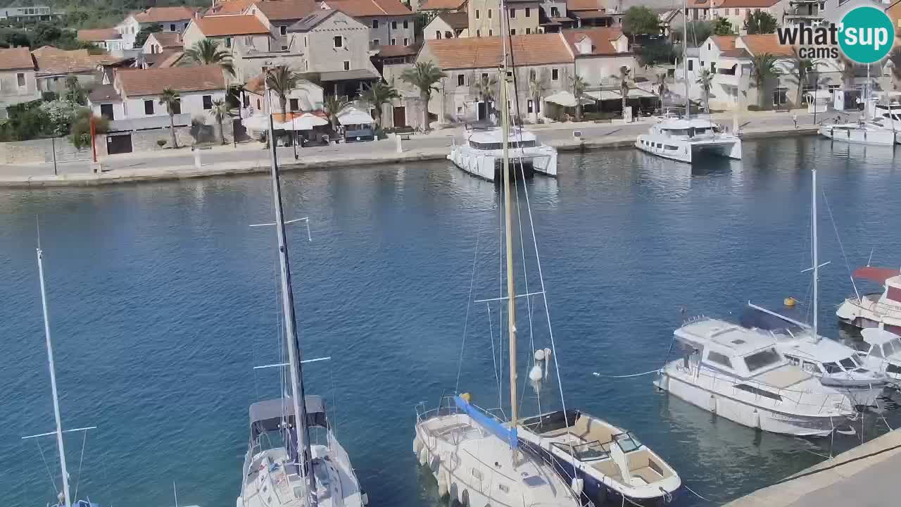Livecam Vrboska marina | Hvar island | Dalmatia