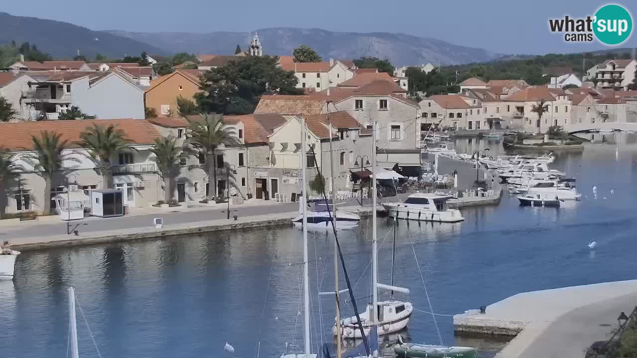 Livecam Vrboska marina | Hvar island | Dalmatia