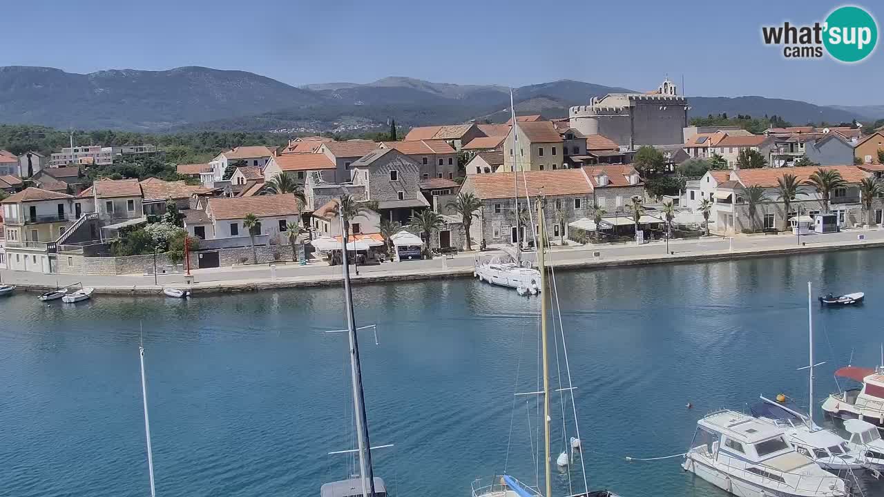 Webcam Vrboska marina | Hvar Insel | Dalmatien