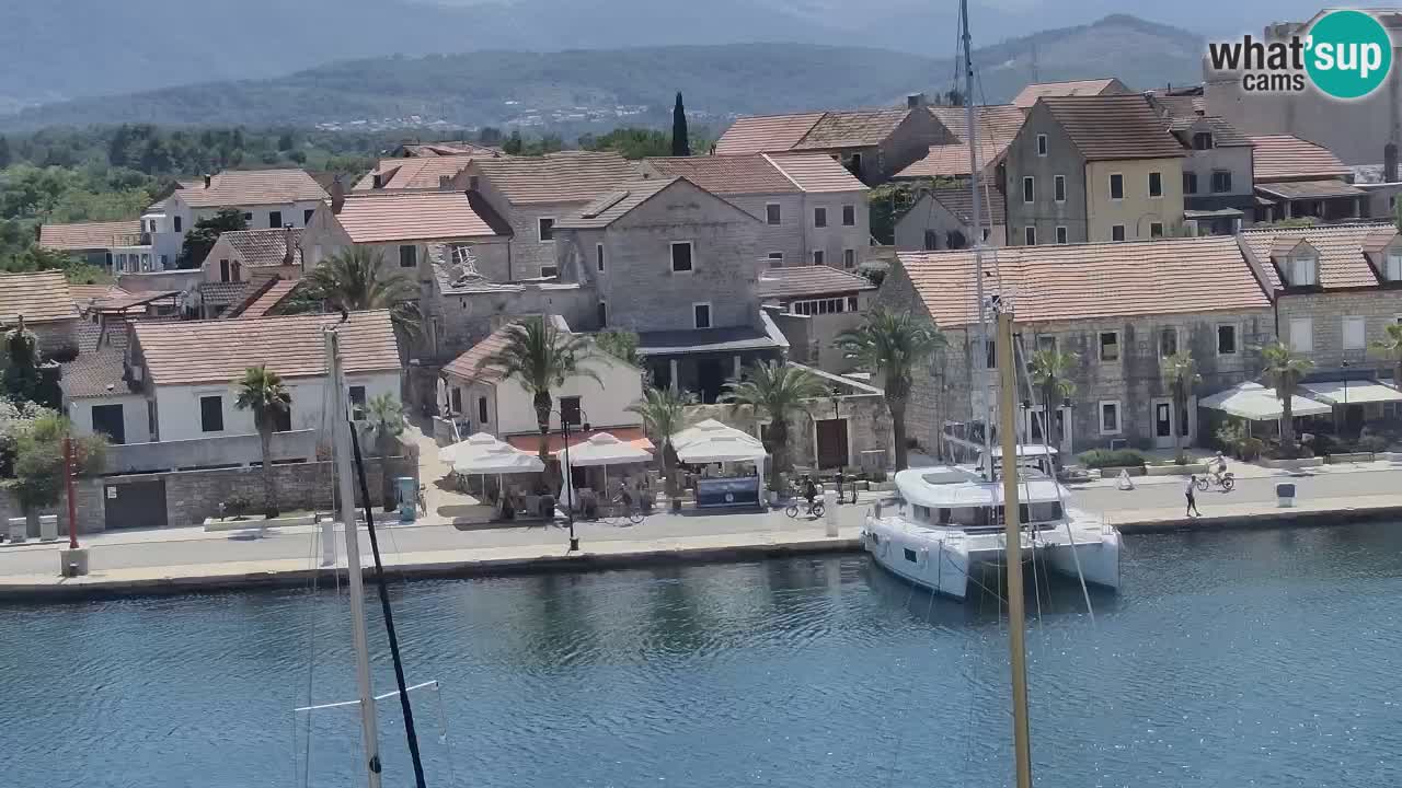Livecam Vrboska marina | Hvar island | Dalmatia
