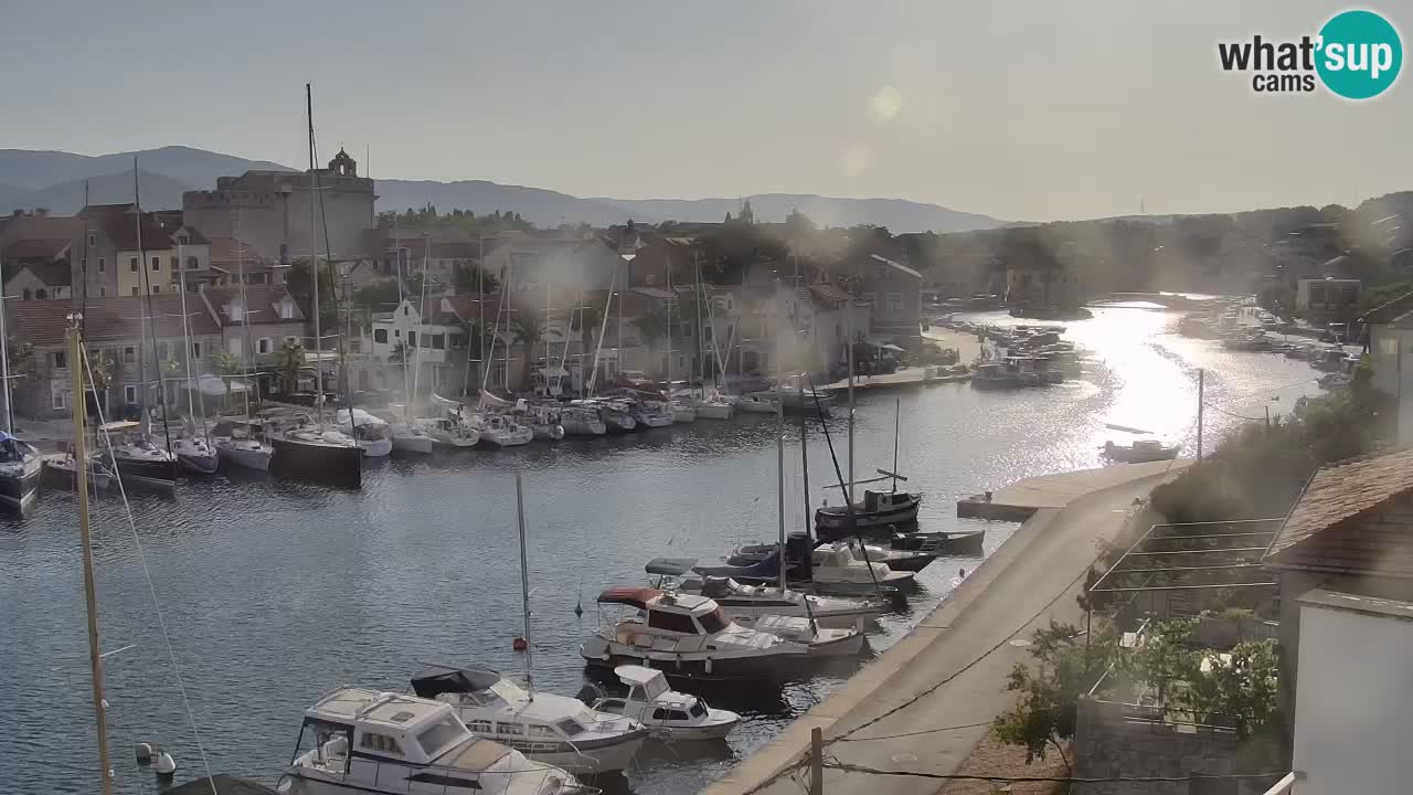 Webcam Vrboska marina | Hvar Insel | Dalmatien