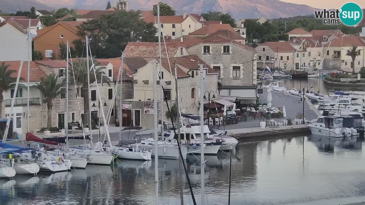 Livecam Vrboska marina | Hvar island | Dalmatia