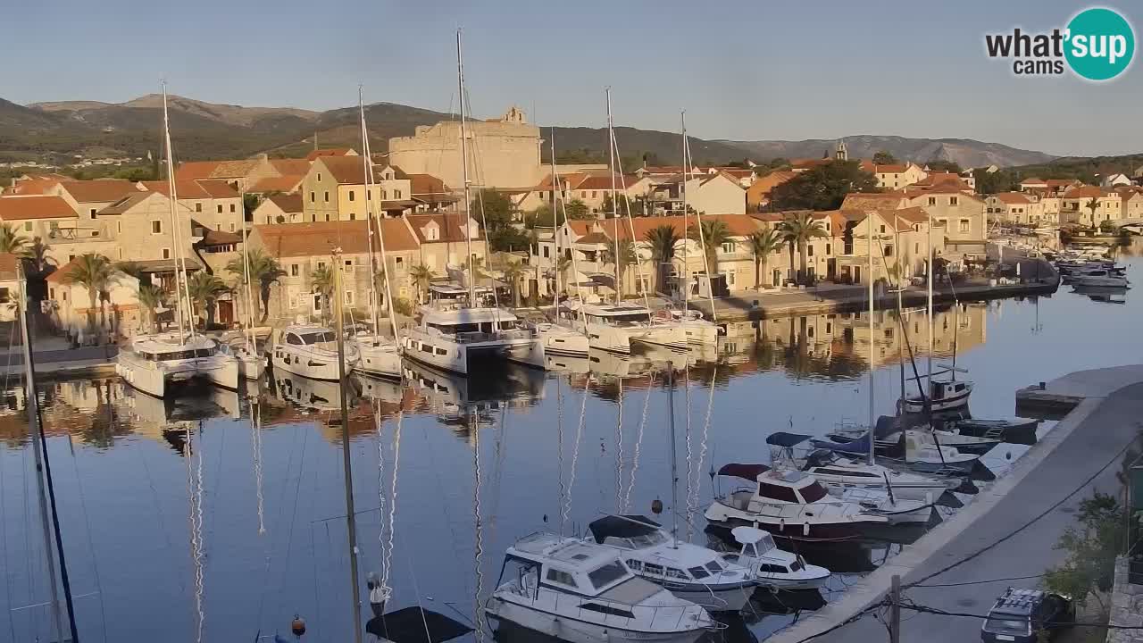 Livecam Hvar Vrboska marina | Île de Hvar | Dalmatia