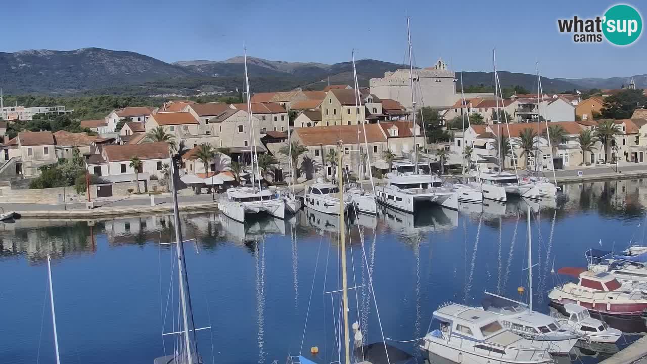 Webcam Vrboska marina | Hvar Insel | Dalmatien
