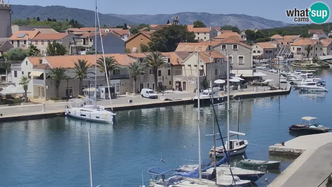 Livecam Vrboska marina | Hvar island | Dalmatia
