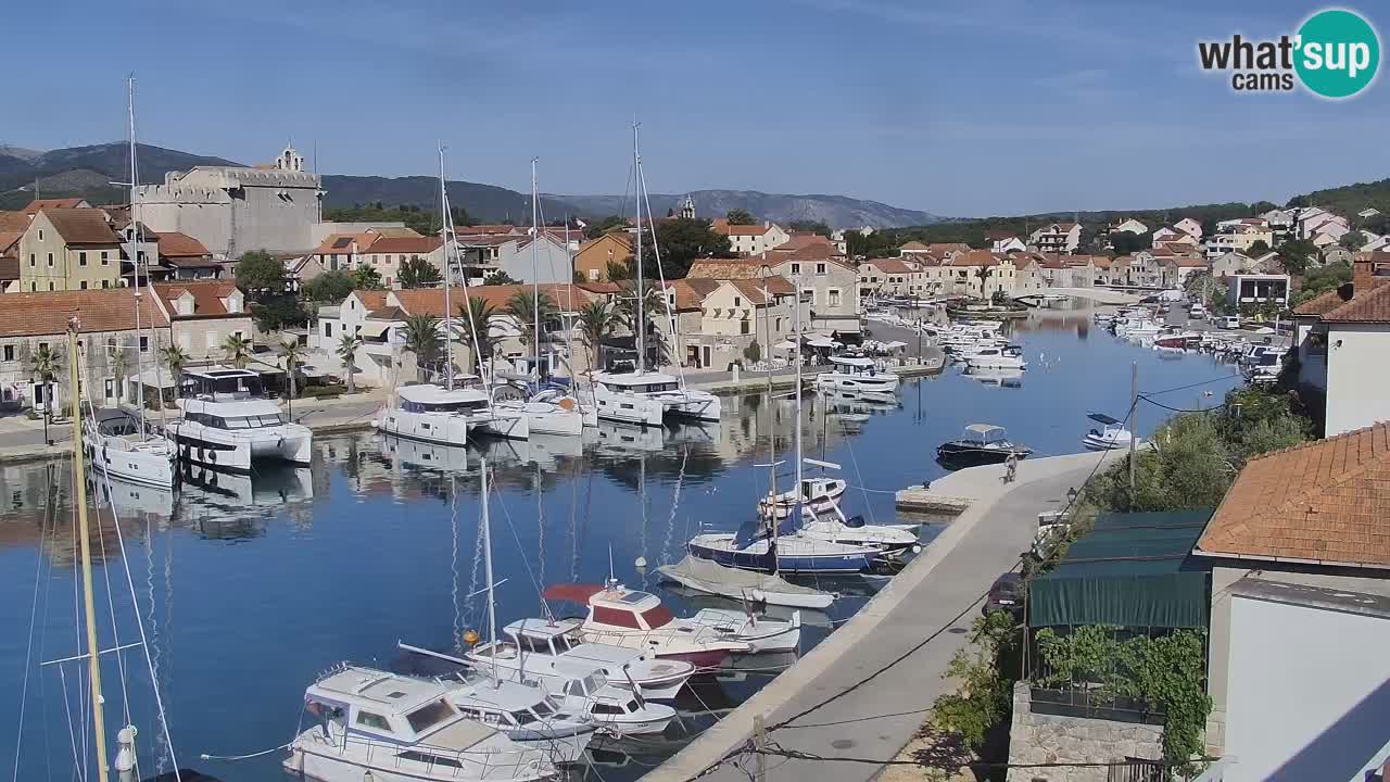 Webcam Hvar Vrboska marina | Dalmazia