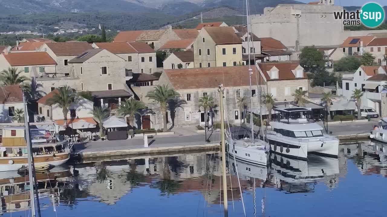 Web kamera Hvar Vrboska marina | otok Hvar | Dalmacija