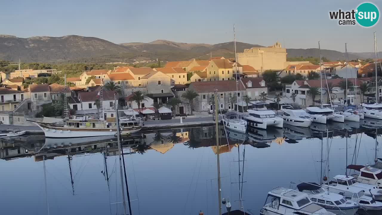 Livecam Hvar Vrboska marina | Île de Hvar | Dalmatia