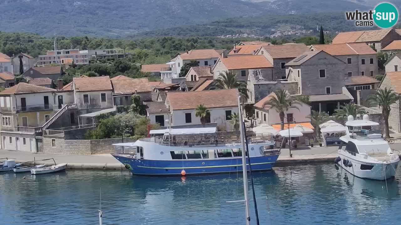 Livecam Vrboska marina | Hvar island | Dalmatia