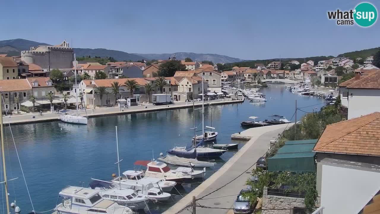 Webcam Vrboska marina | Hvar Insel | Dalmatien