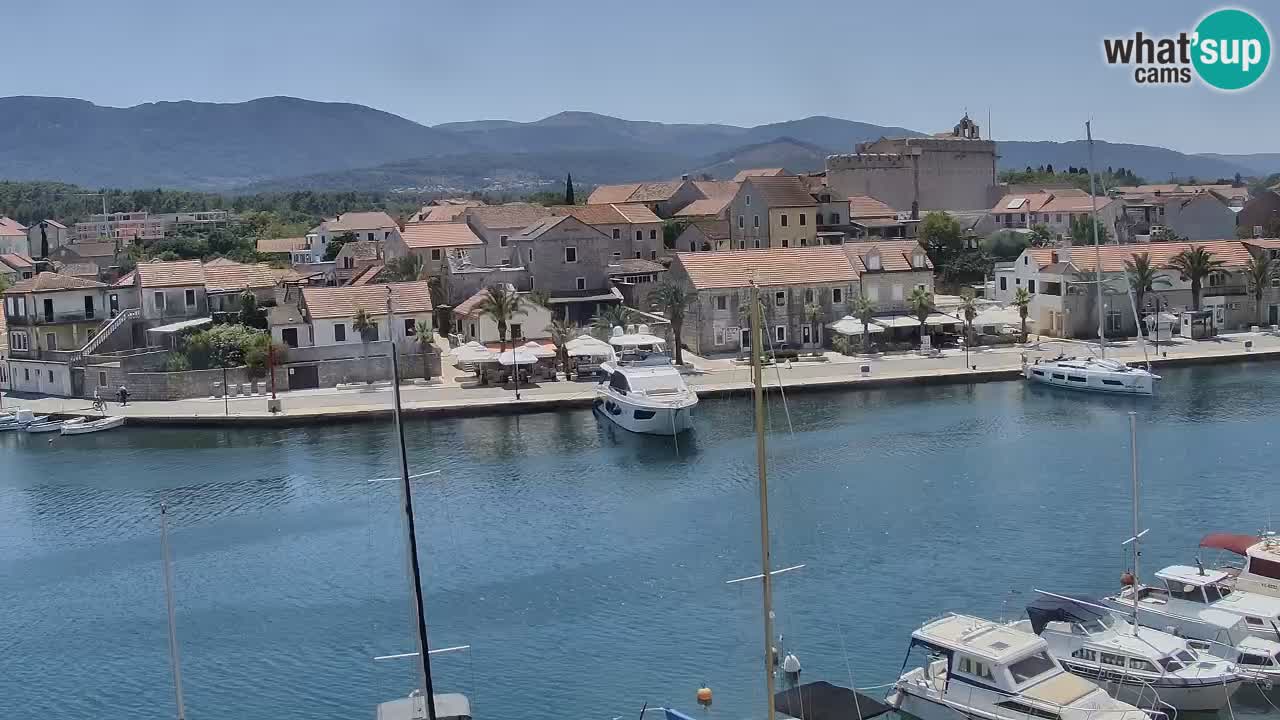 Livecam Vrboska marina | Hvar island | Dalmatia