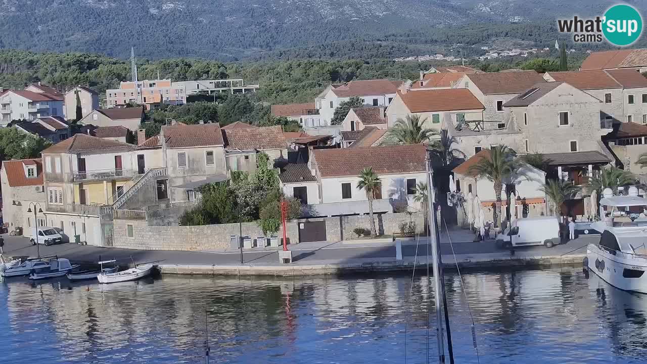Livecam Vrboska marina | Hvar island | Dalmatia