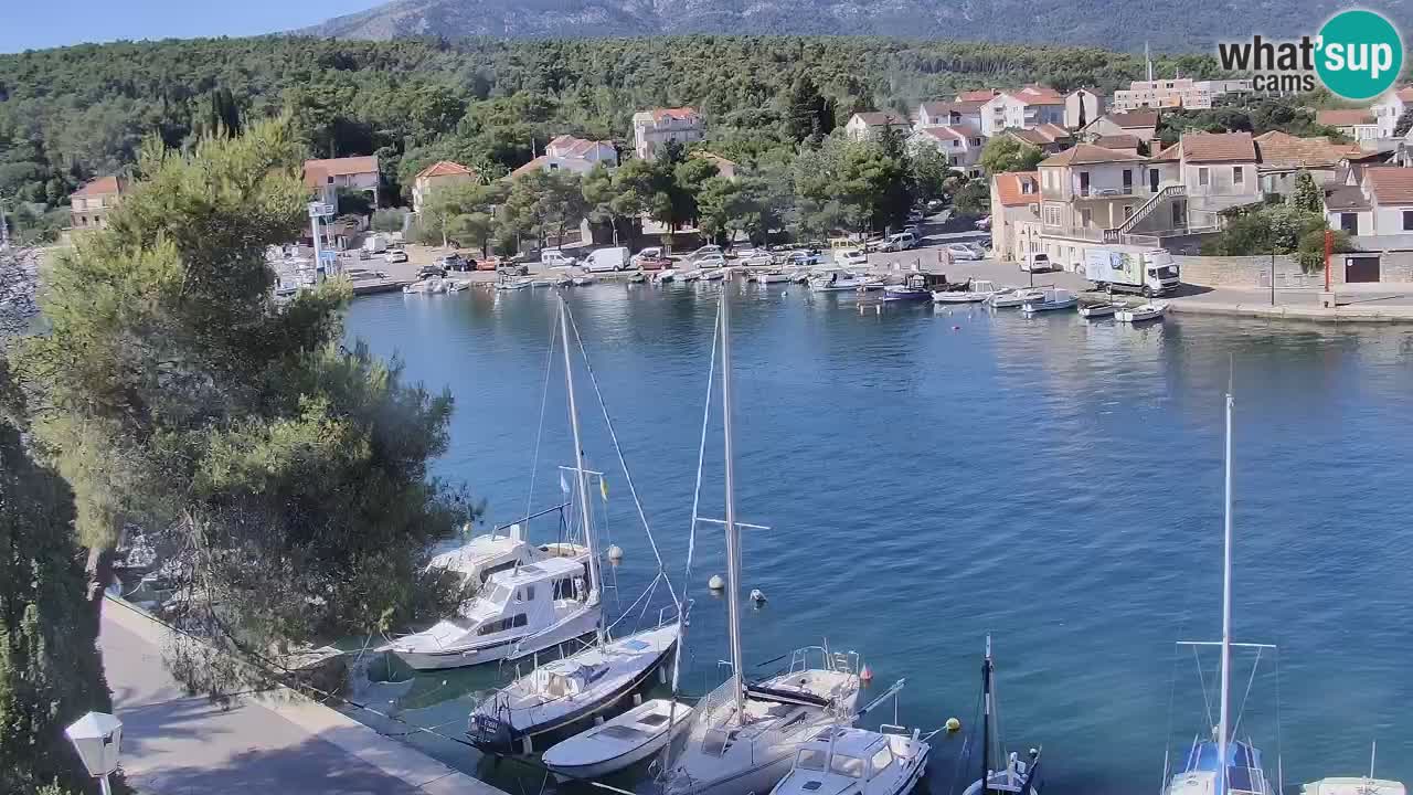 Livecam Vrboska marina | Hvar island | Dalmatia