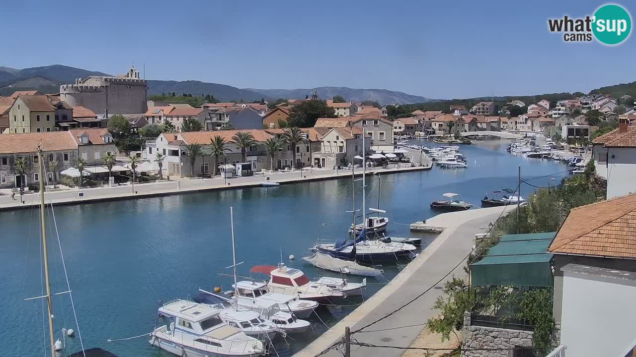 Livecam Vrboska marina | Hvar island | Dalmatia