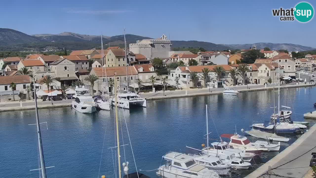 Livecam Vrboska marina | Hvar island | Dalmatia