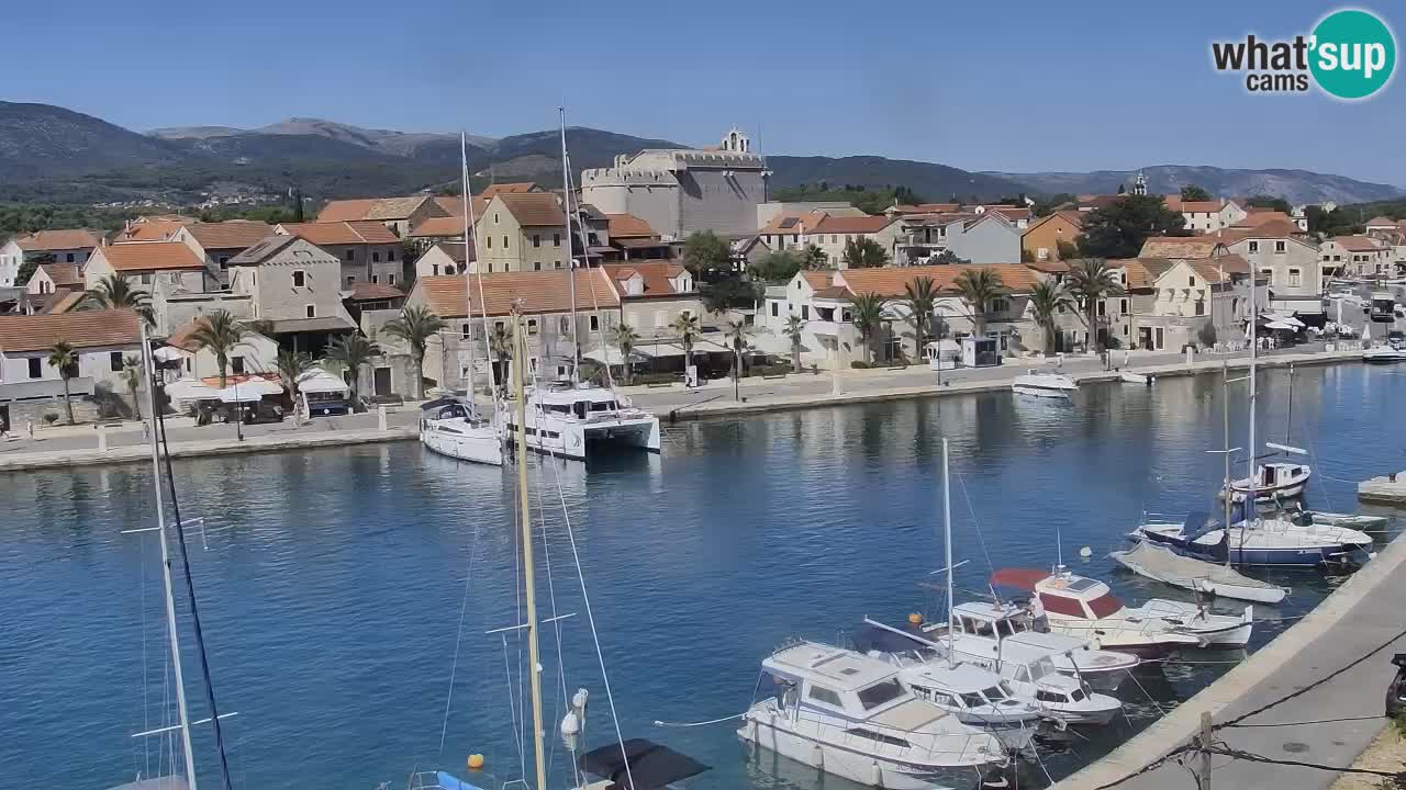 Webcam Hvar Vrboska marina | Dalmazia