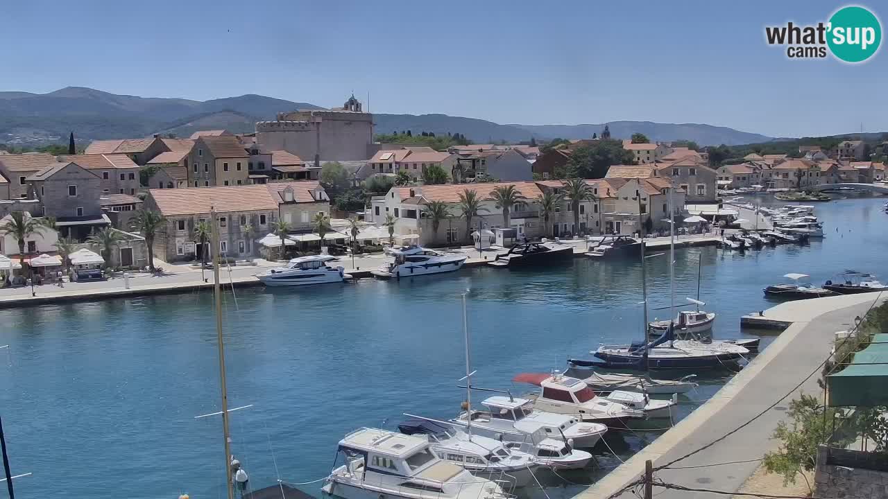 Livecam Hvar Vrboska marina | Île de Hvar | Dalmatia