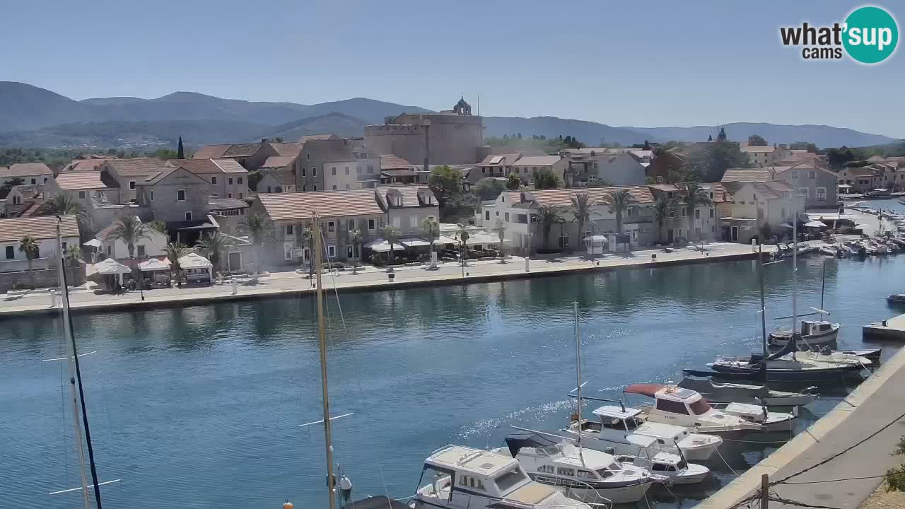 Webcam Vrboska marina | Hvar Insel | Dalmatien