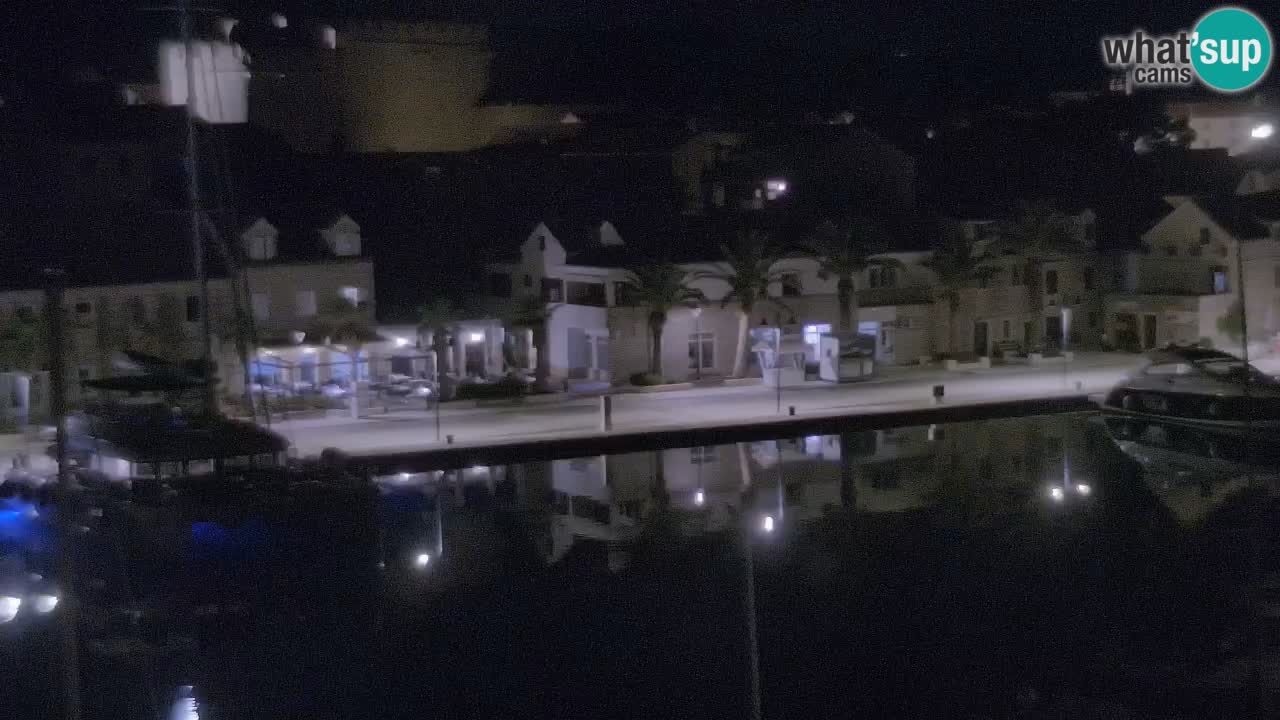 Livecam Hvar Vrboska marina | Île de Hvar | Dalmatia