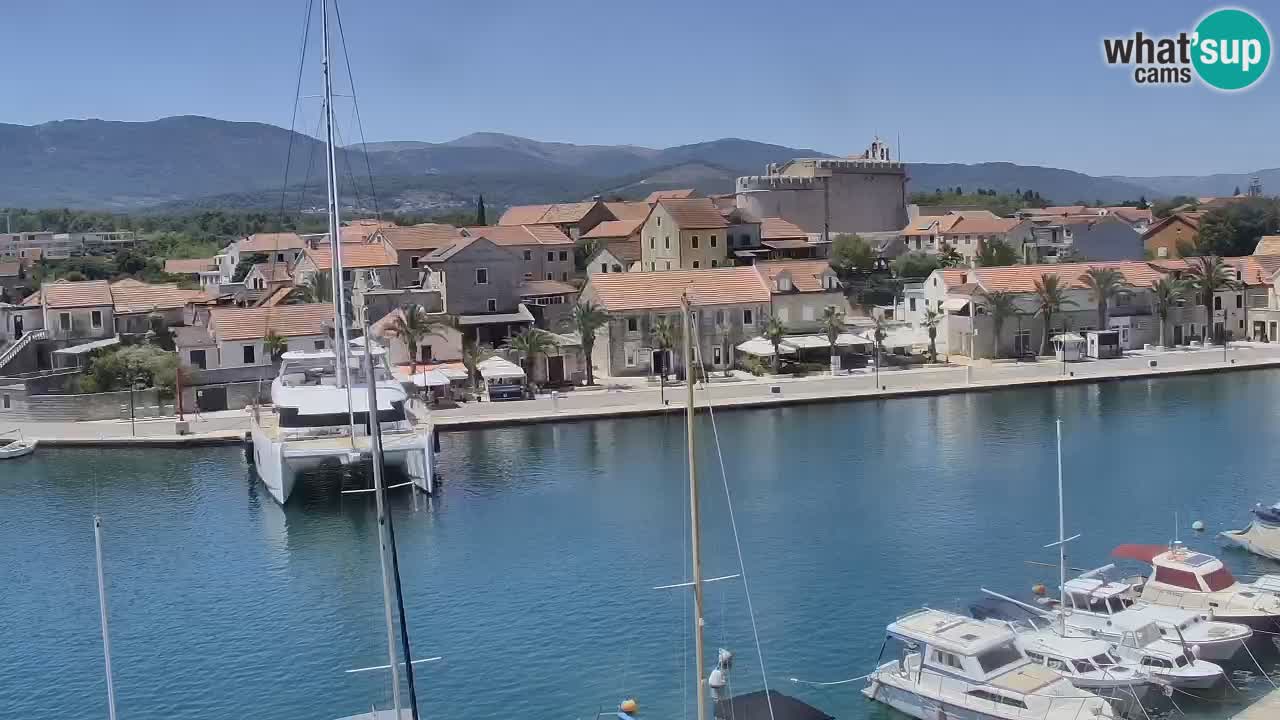 Livecam Vrboska marina | Hvar island | Dalmatia