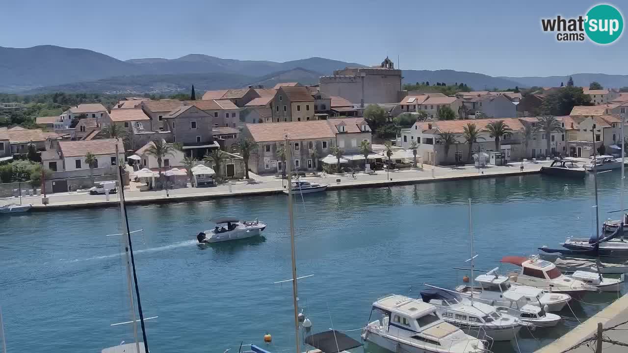 Livecam Vrboska marina | Hvar island | Dalmatia