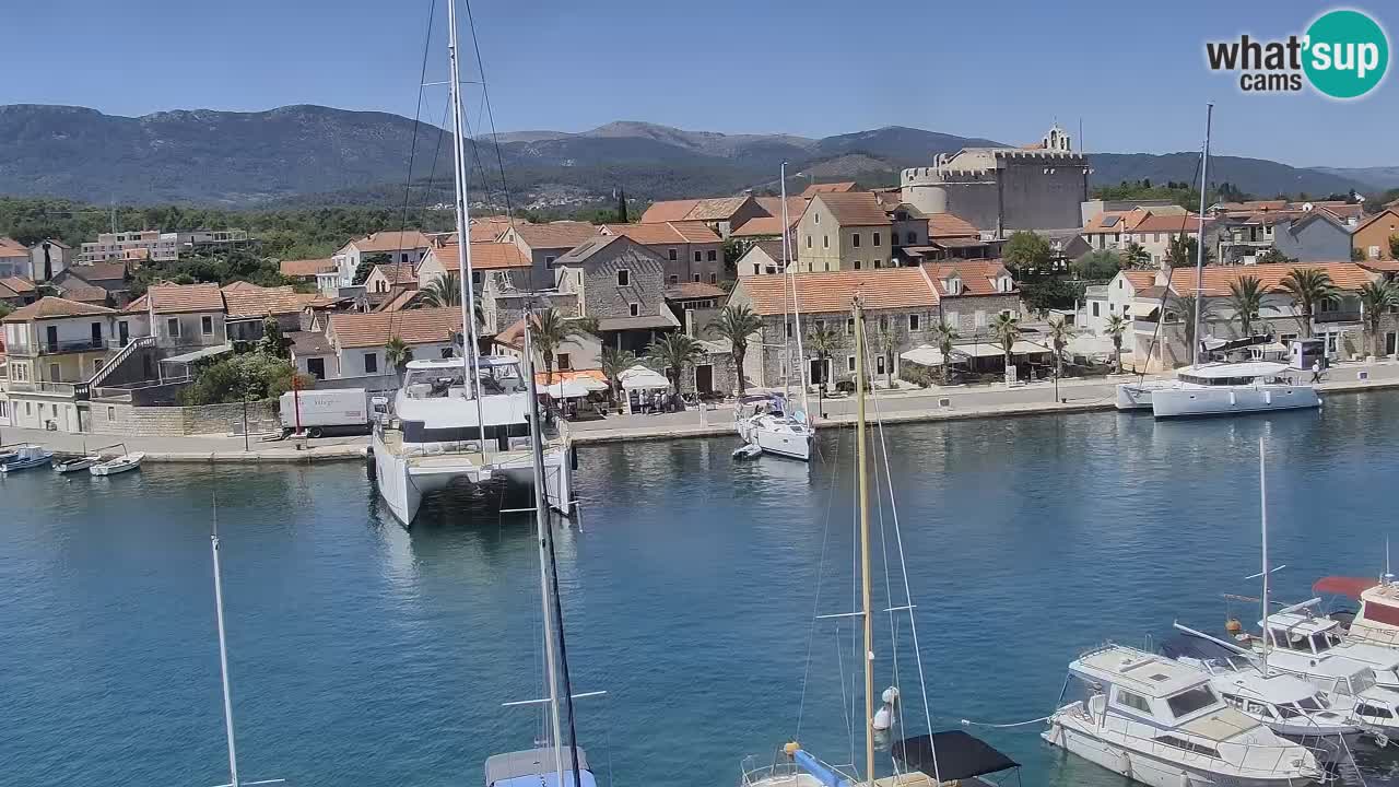 Livecam Vrboska marina | Hvar island | Dalmatia