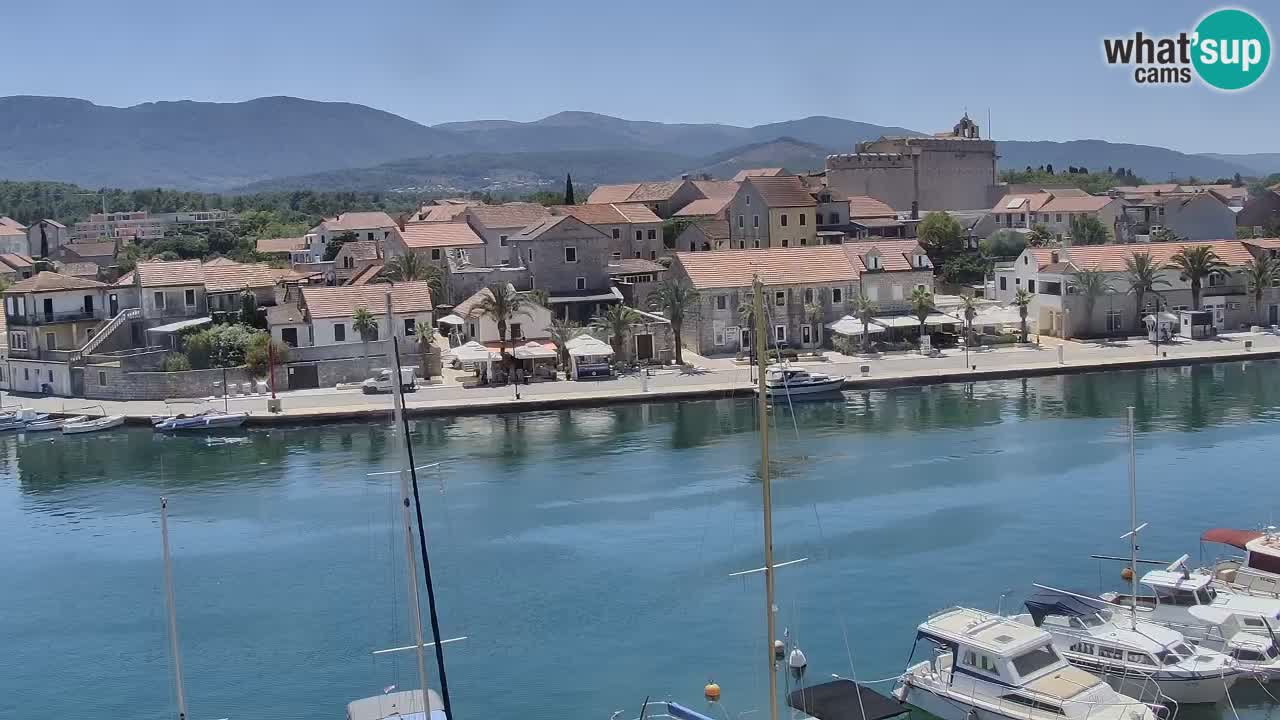Webcam Hvar Vrboska marina | Dalmazia