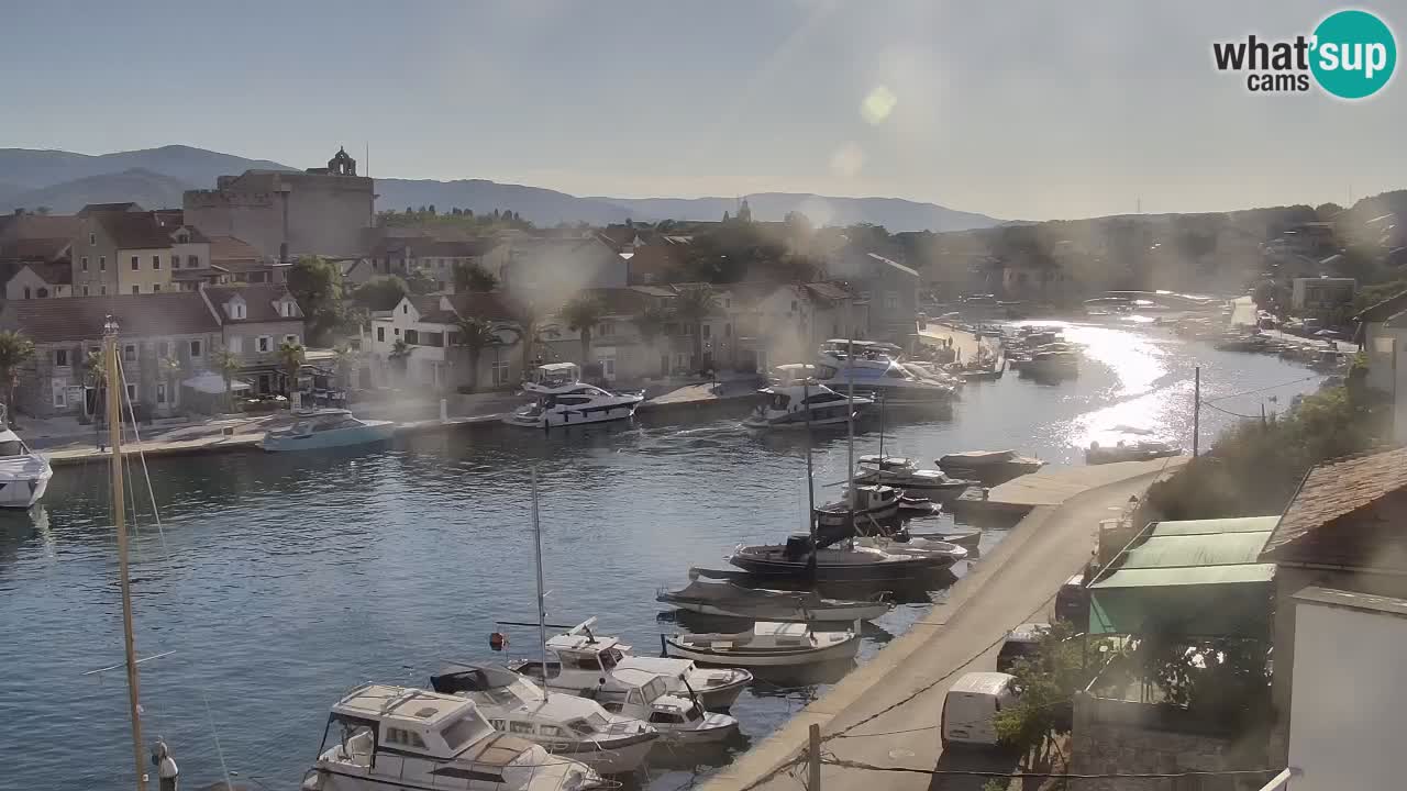 Webcam Vrboska marina | Hvar Insel | Dalmatien
