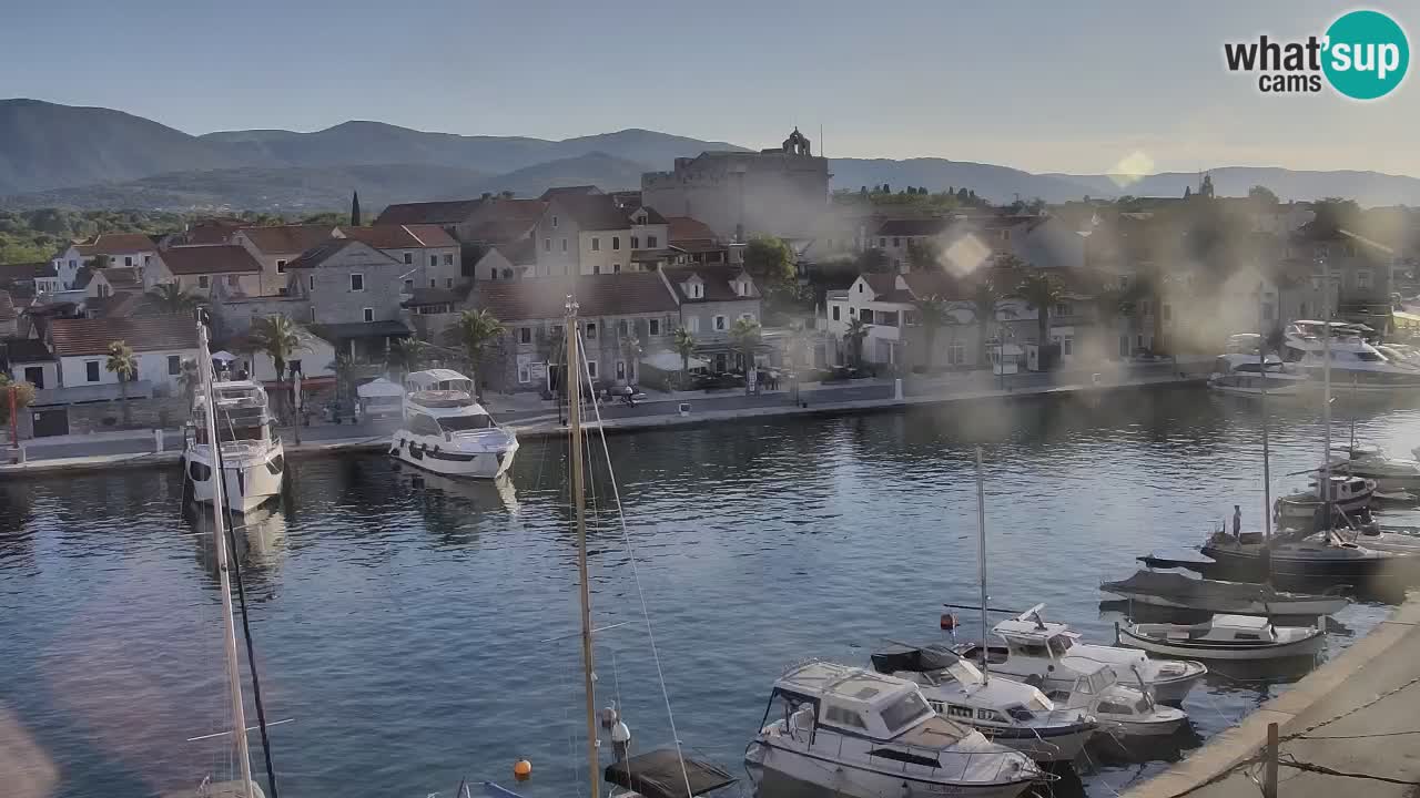 Webcam Hvar Vrboska marina | Dalmazia