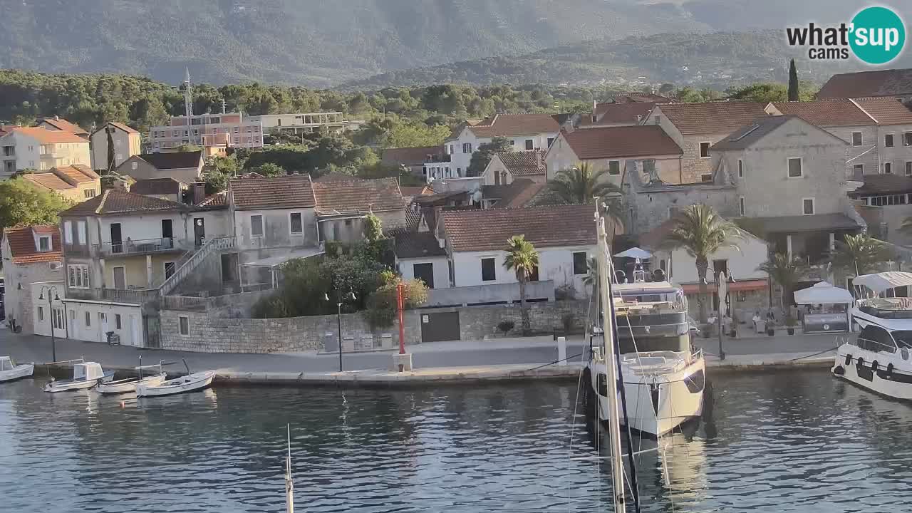 Web kamera Hvar Vrboska marina | otok Hvar | Dalmacija