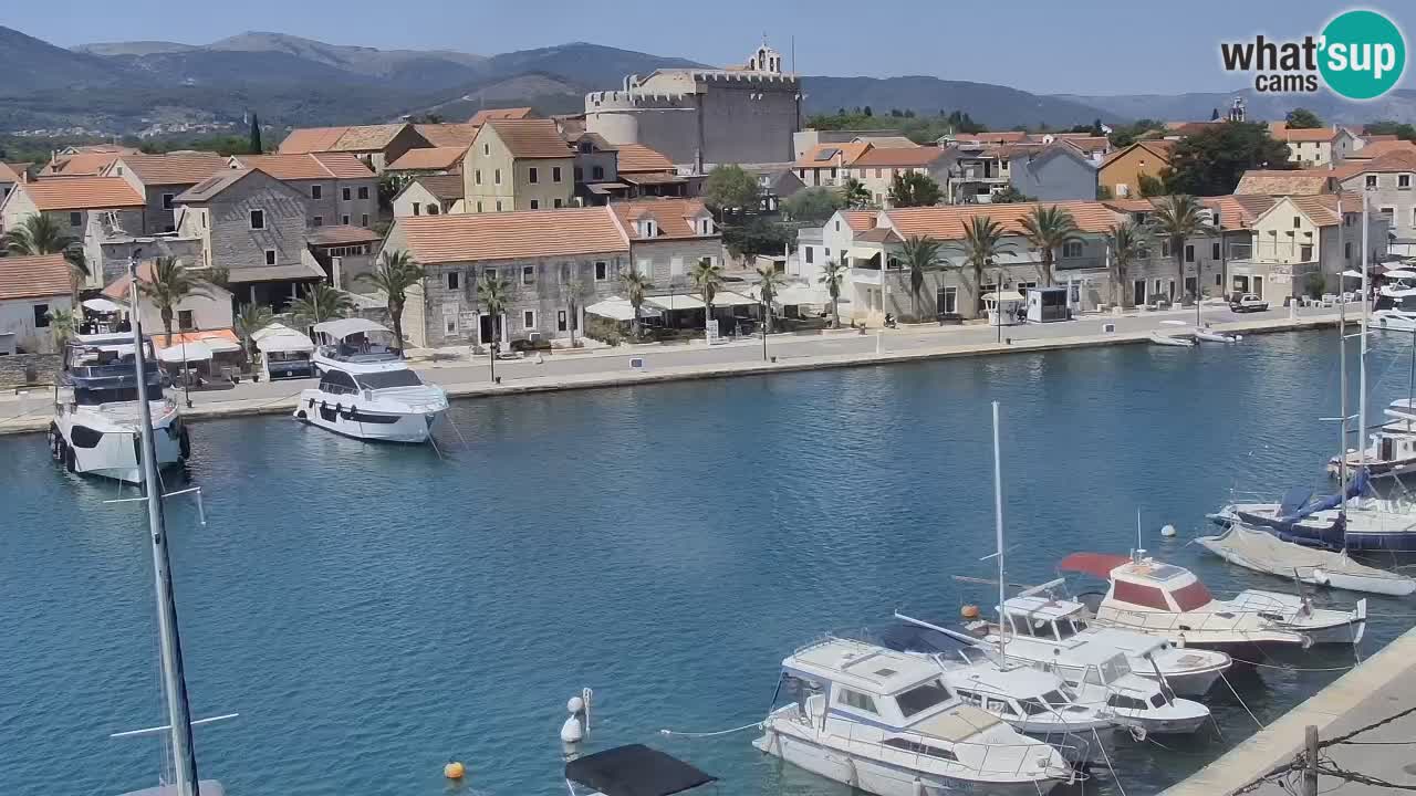 Livecam Vrboska marina | Hvar island | Dalmatia