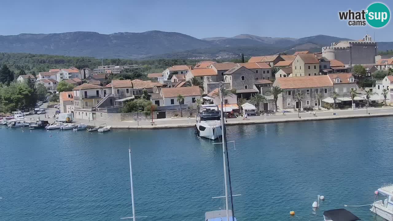 Web kamera Hvar Vrboska marina | otok Hvar | Dalmacija