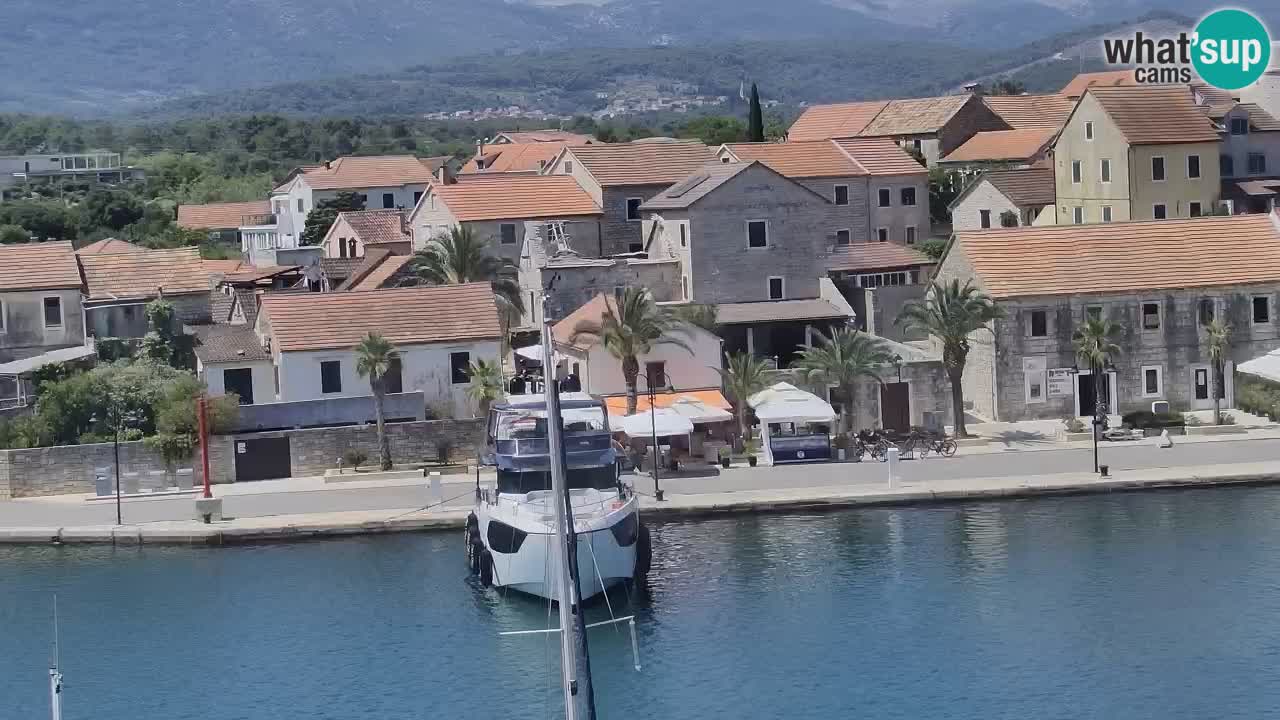 Livecam Vrboska marina | Hvar island | Dalmatia