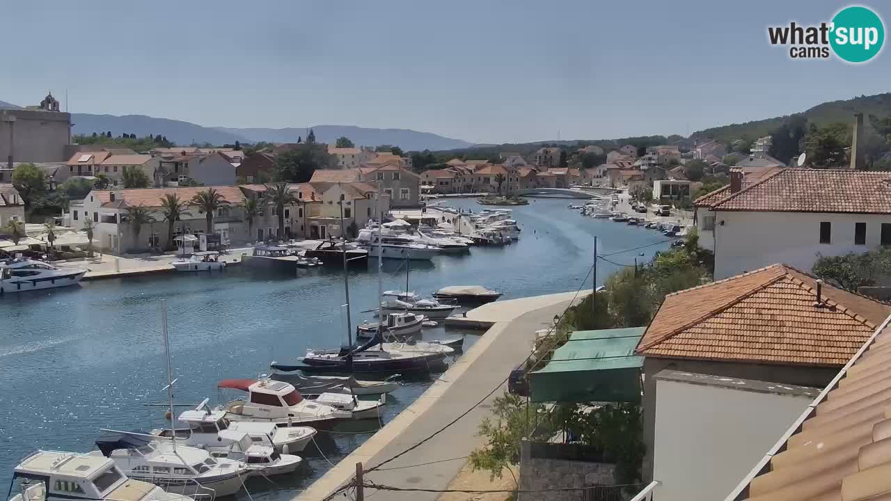 Webcam Hvar Vrboska marina | Dalmazia
