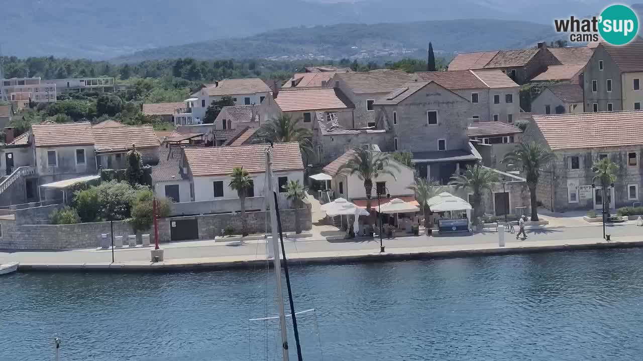 Livecam Hvar Vrboska marina | Île de Hvar | Dalmatia