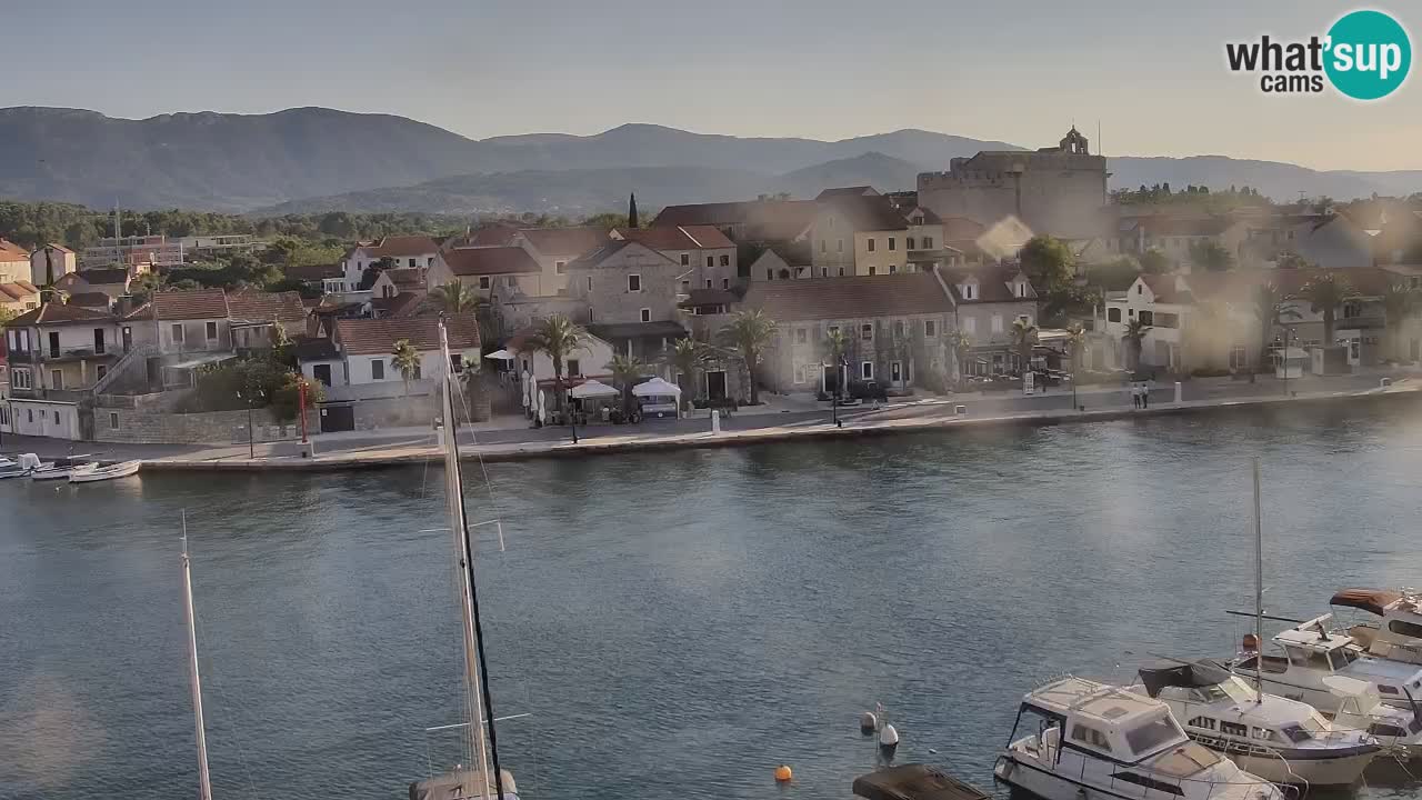 Webcam Vrboska marina | Hvar Insel | Dalmatien