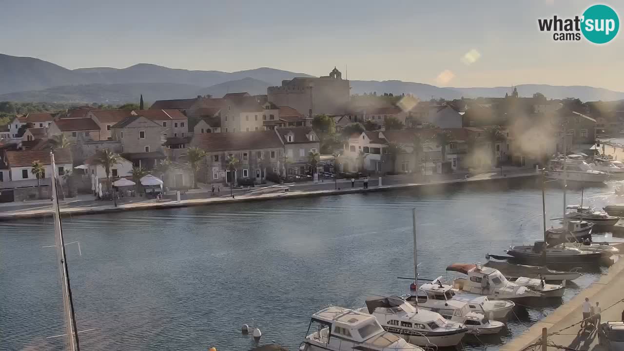Livecam Vrboska marina | Hvar island | Dalmatia