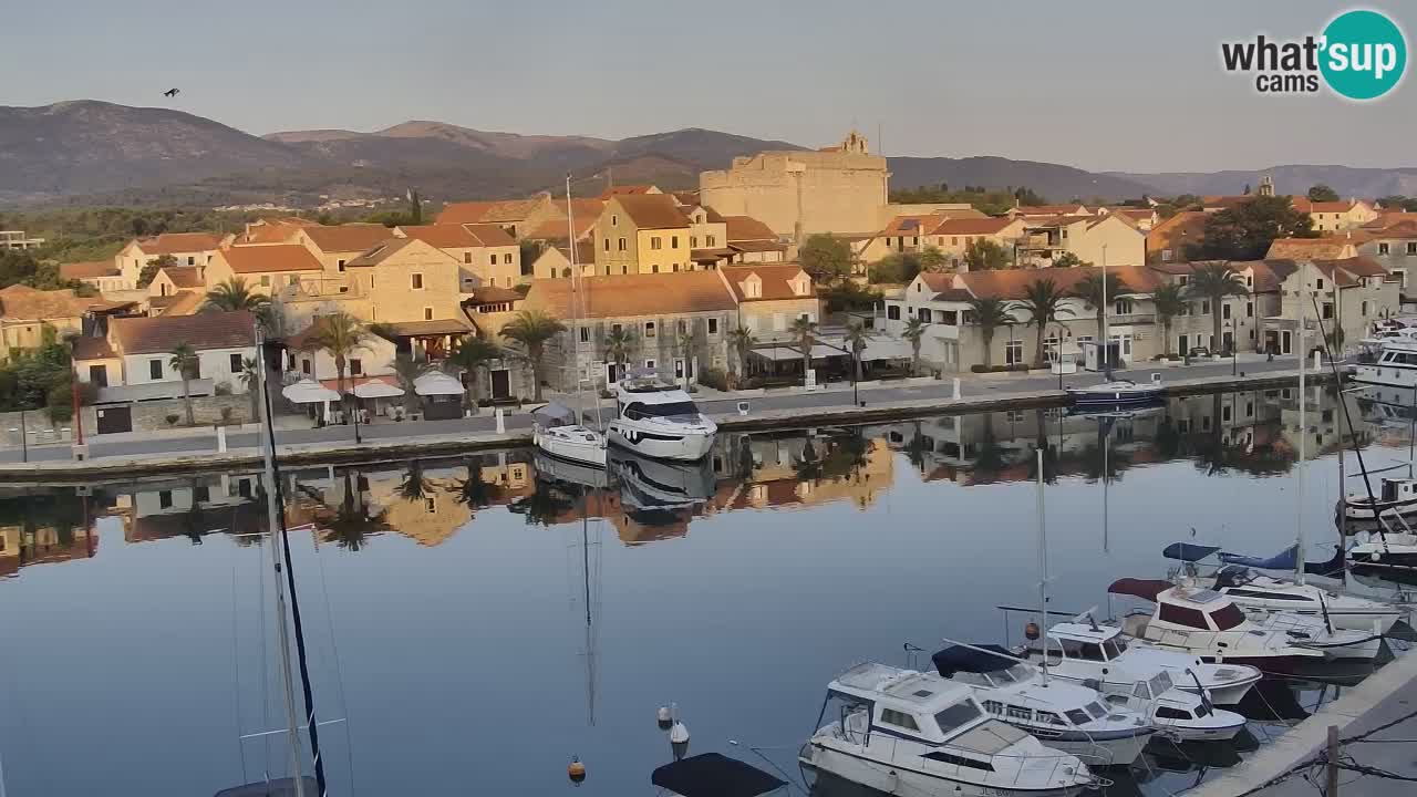 Webcam Hvar Vrboska marina | Dalmazia