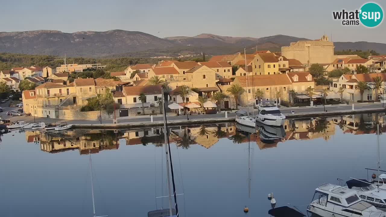 Webcam Vrboska marina | Hvar Insel | Dalmatien