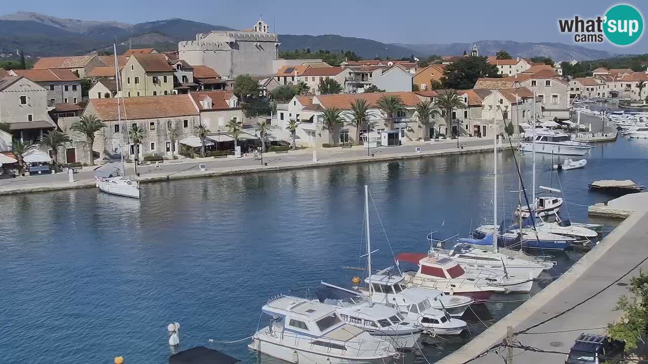 Webcam Vrboska marina | Hvar Insel | Dalmatien