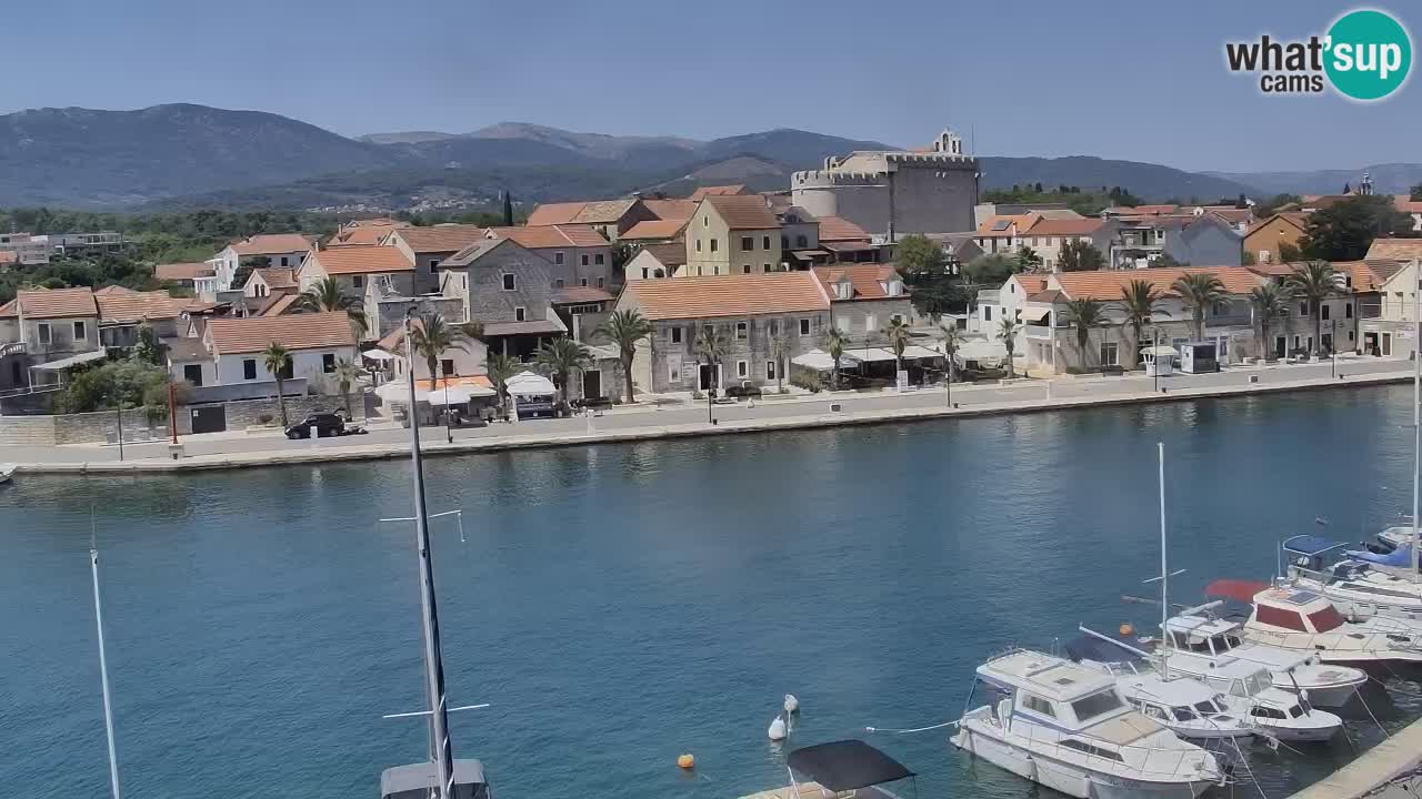 Livecam Vrboska marina | Hvar island | Dalmatia