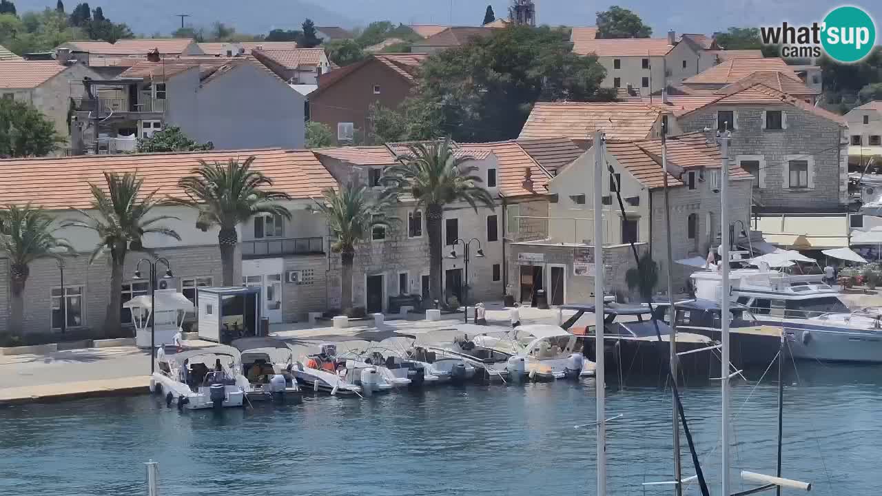 Livecam Vrboska marina | Hvar island | Dalmatia
