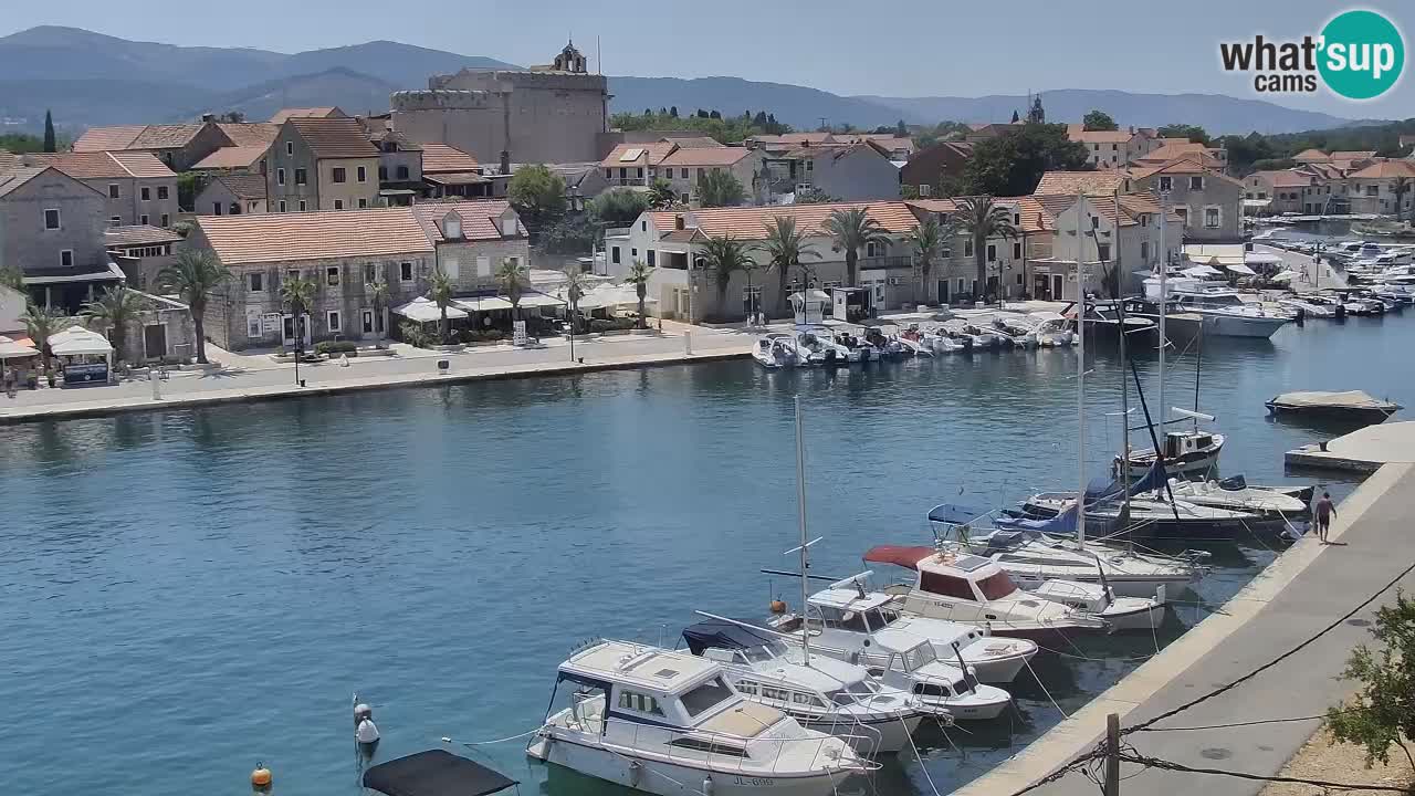 Livecam Hvar Vrboska marina | Île de Hvar | Dalmatia