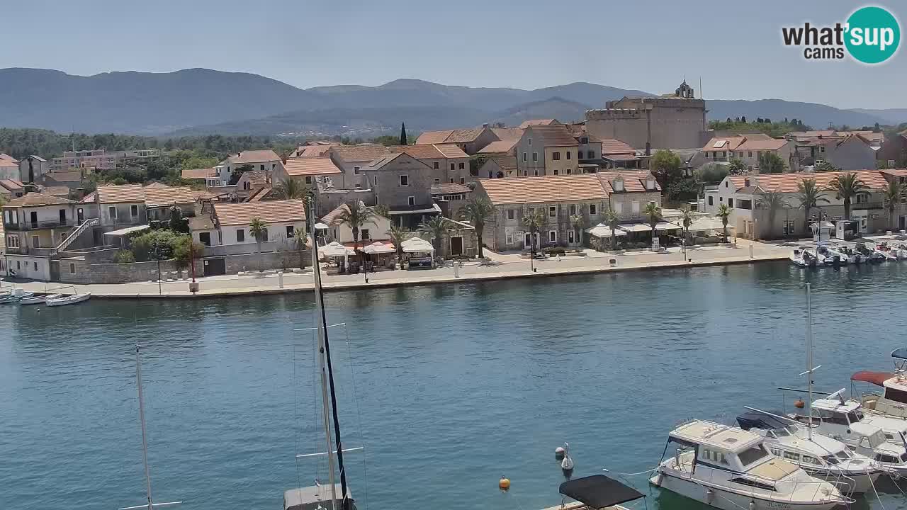 Webcam Vrboska marina | Hvar Insel | Dalmatien