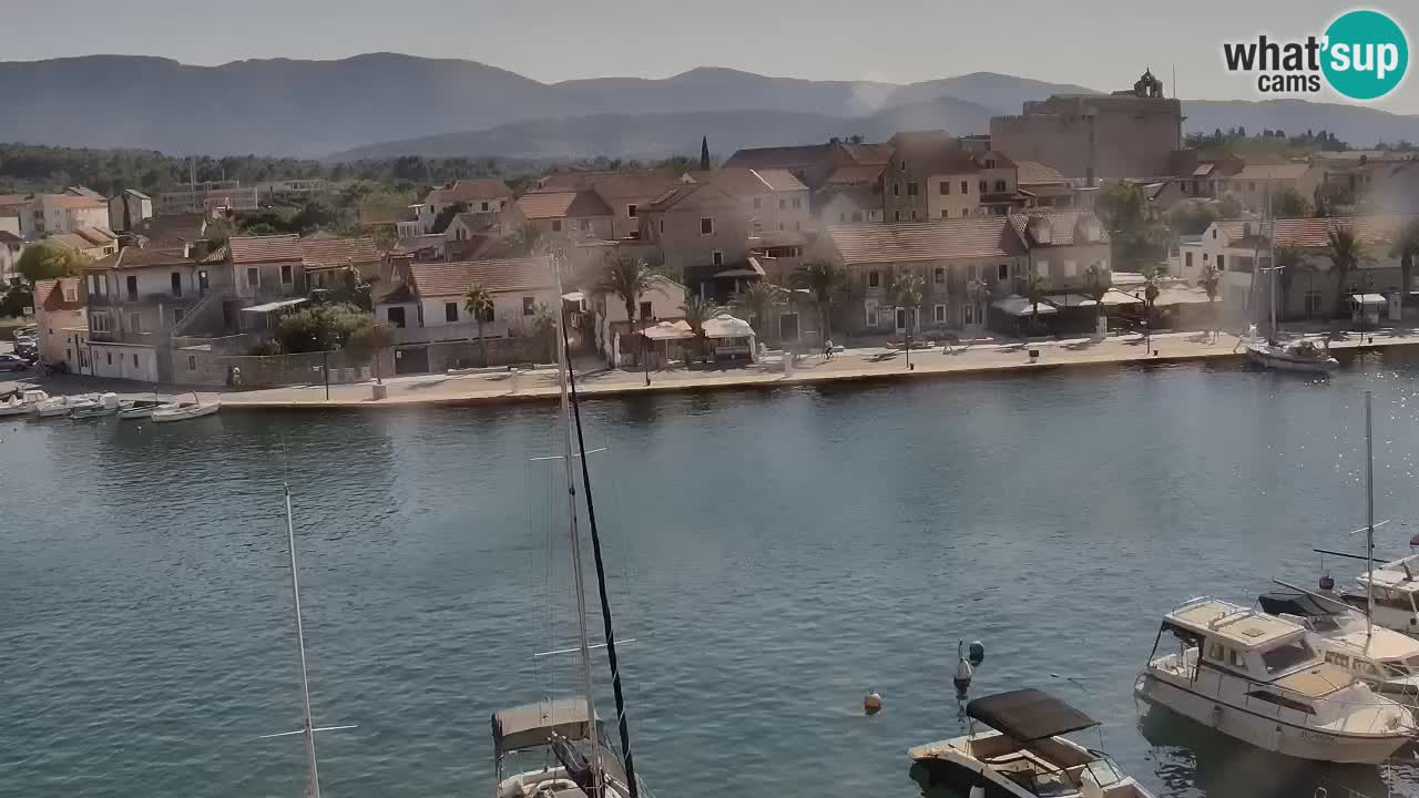 Webcam Vrboska marina | Hvar Insel | Dalmatien