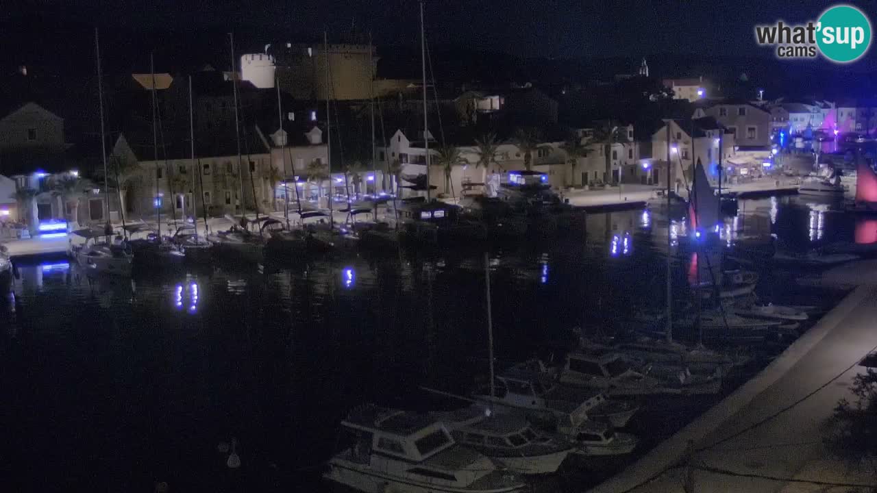 Livecam Hvar Vrboska marina | Île de Hvar | Dalmatia