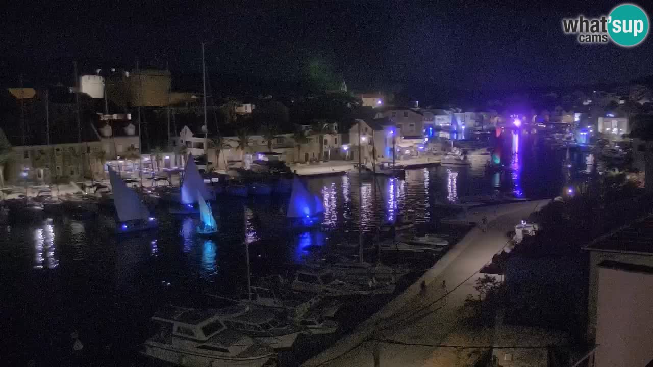 Webcam Vrboska marina | Hvar Insel | Dalmatien