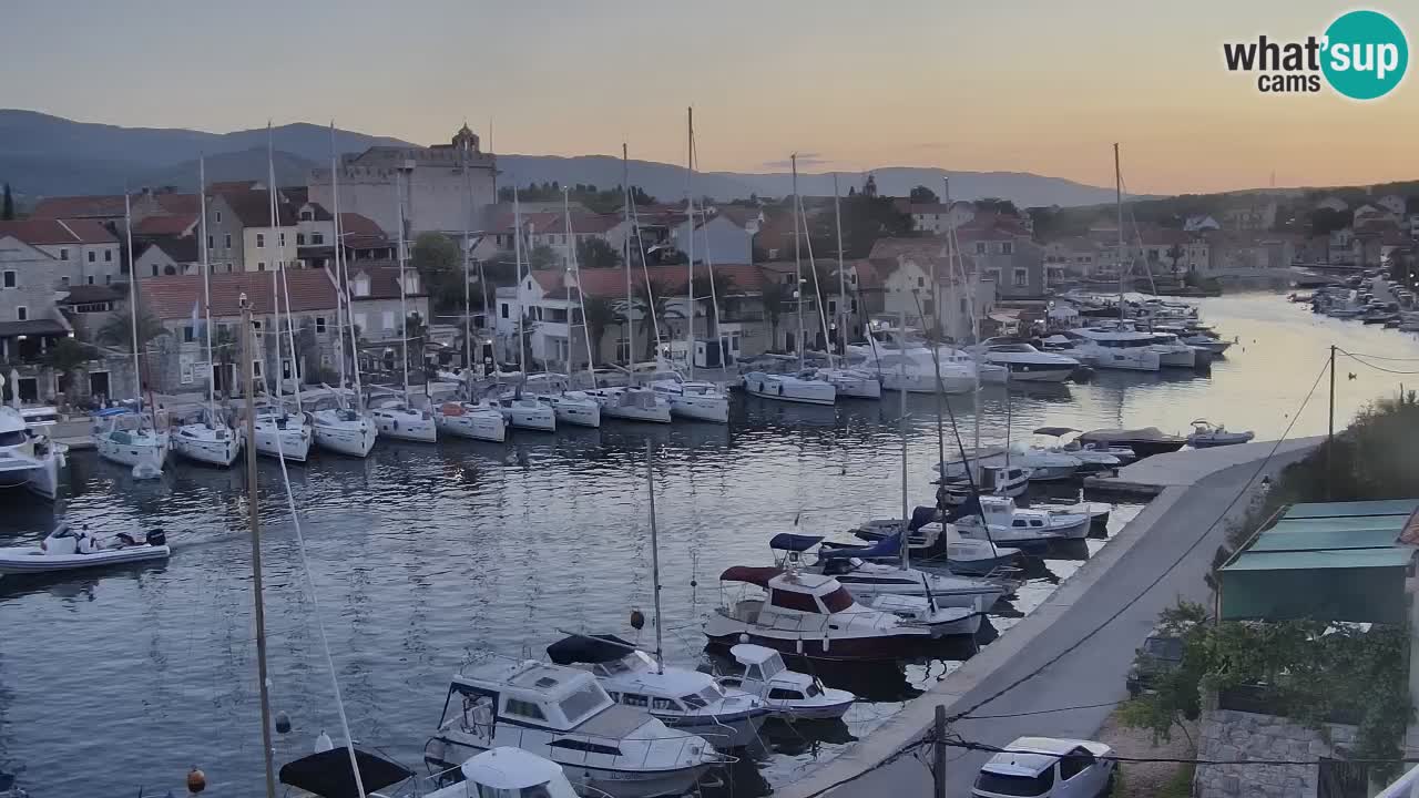 Webcam Vrboska marina | Hvar Insel | Dalmatien